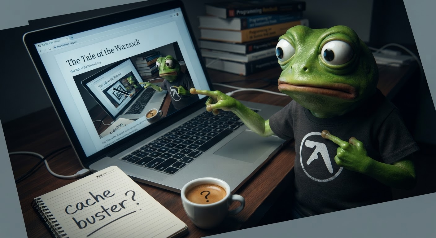 Jimothy staring at recursive screens